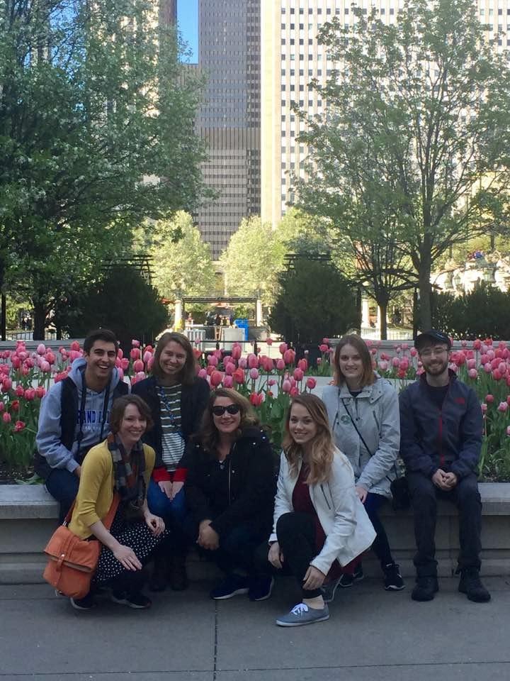 Psychology students at MPA 2017 in Chicago